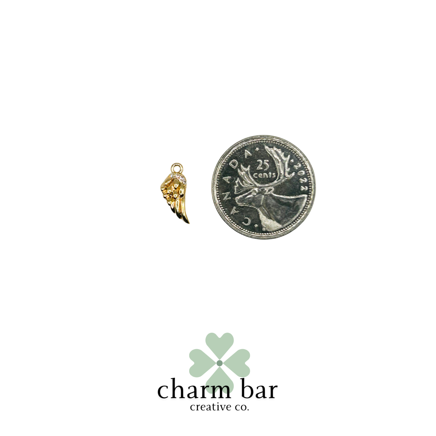 the Charms: Mini Angel Wing