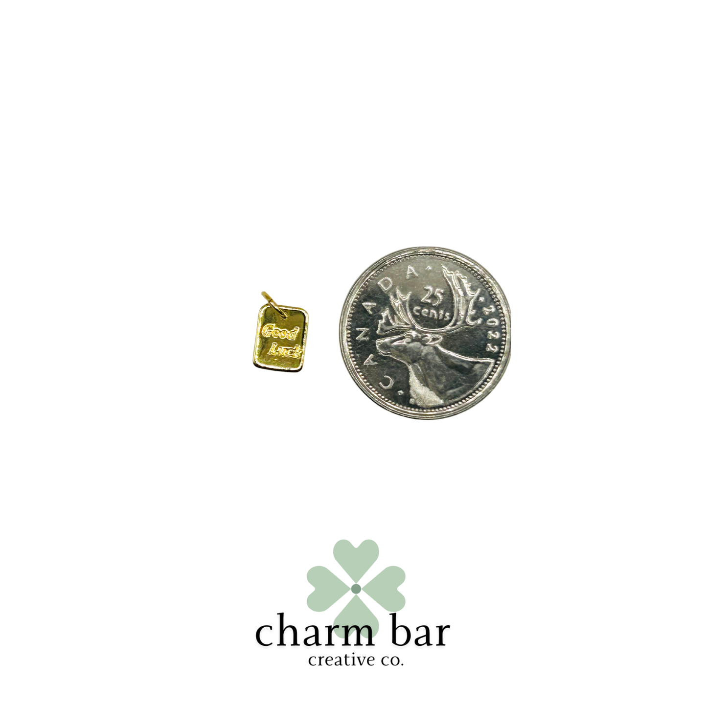 the Charms: Mini Good Luck Tag