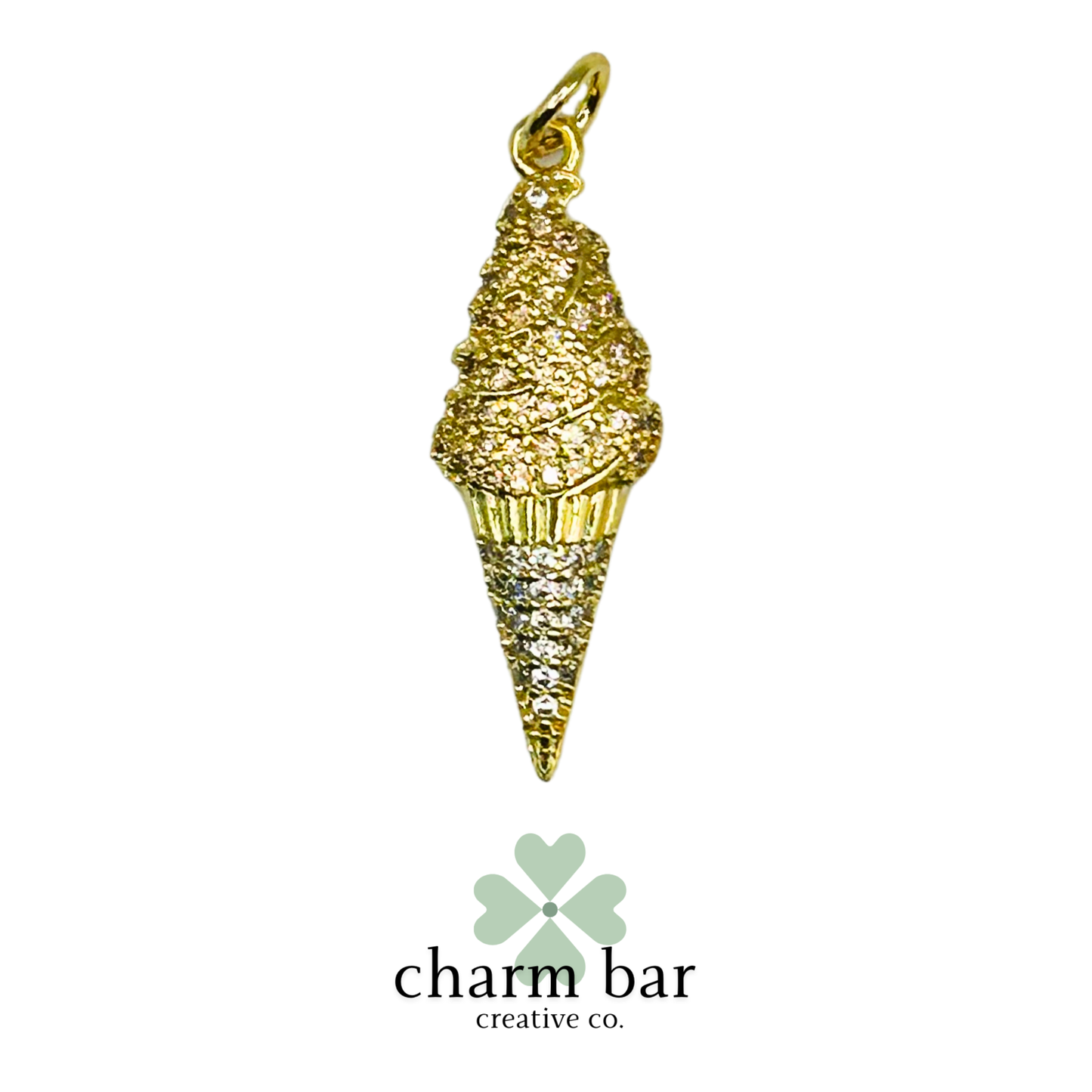 the Charms: Pavé Ice Cream Cone