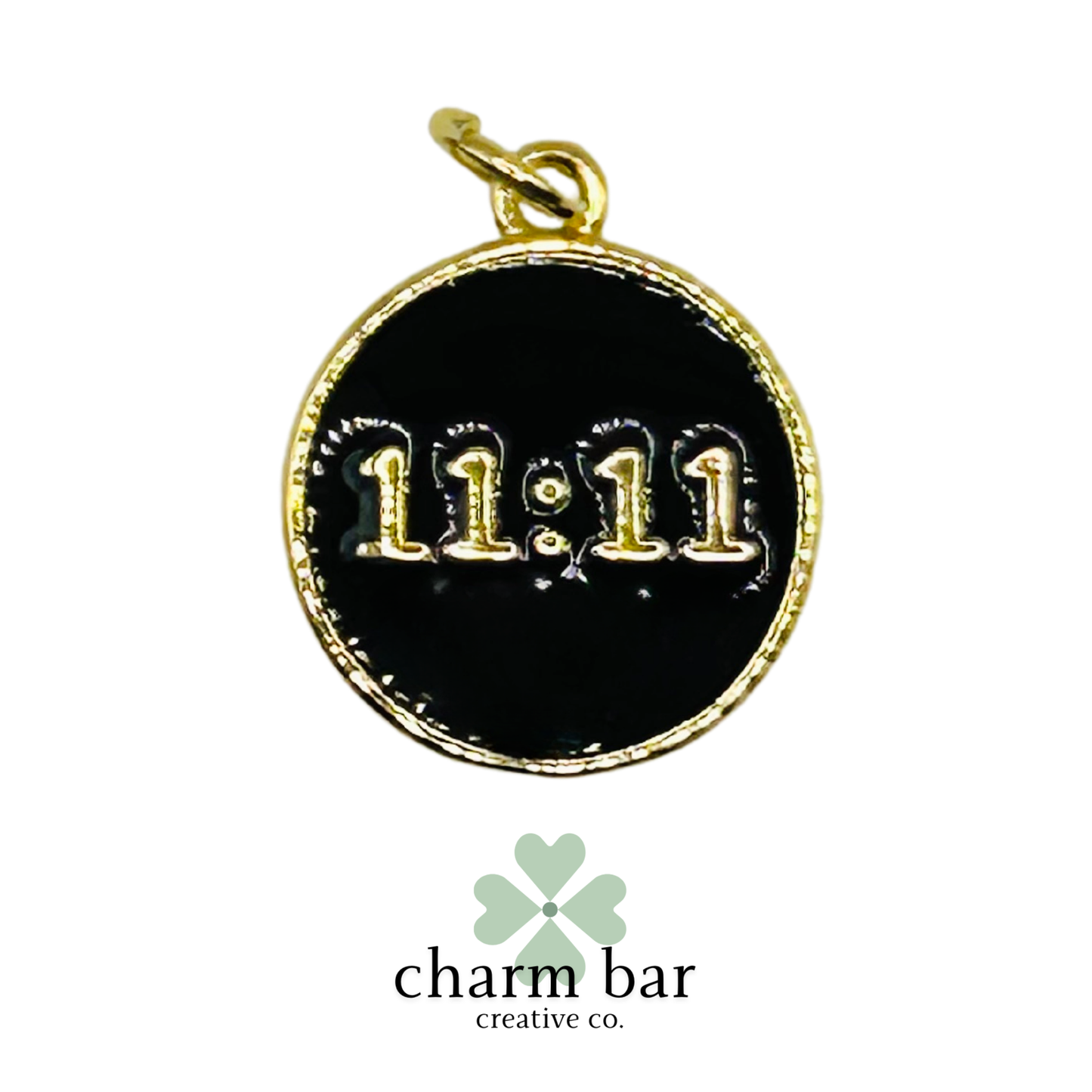 the Charms: Black Enamel 11:11