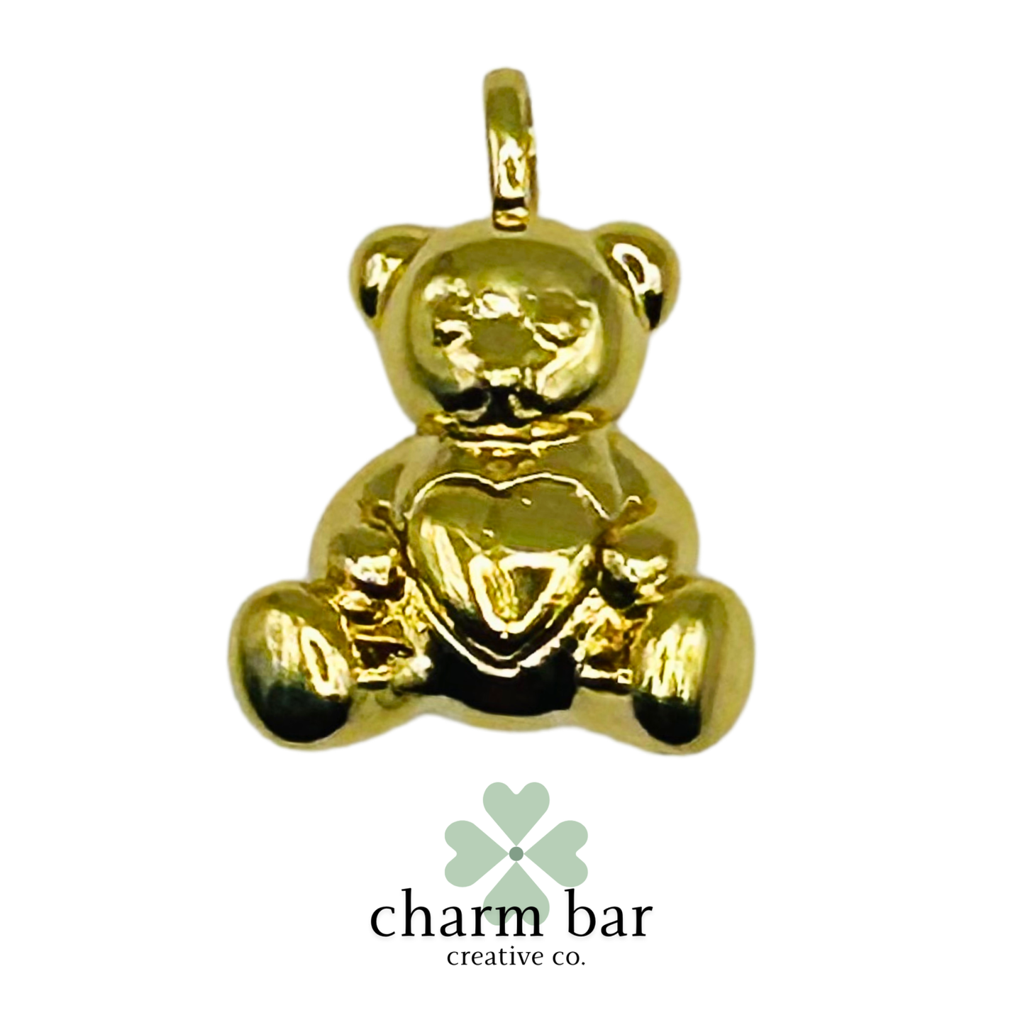 the Charms: 3D Mini Heart Bear