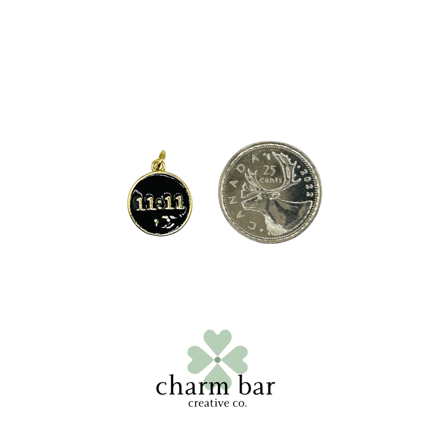 the Charms: Black Enamel 11:11