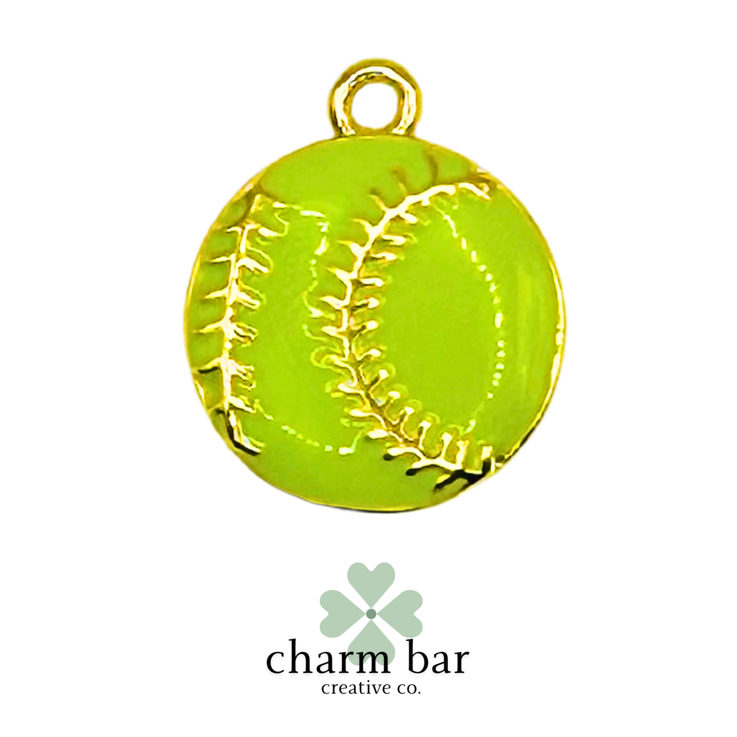 the Charms: Enamel Tennis Ball