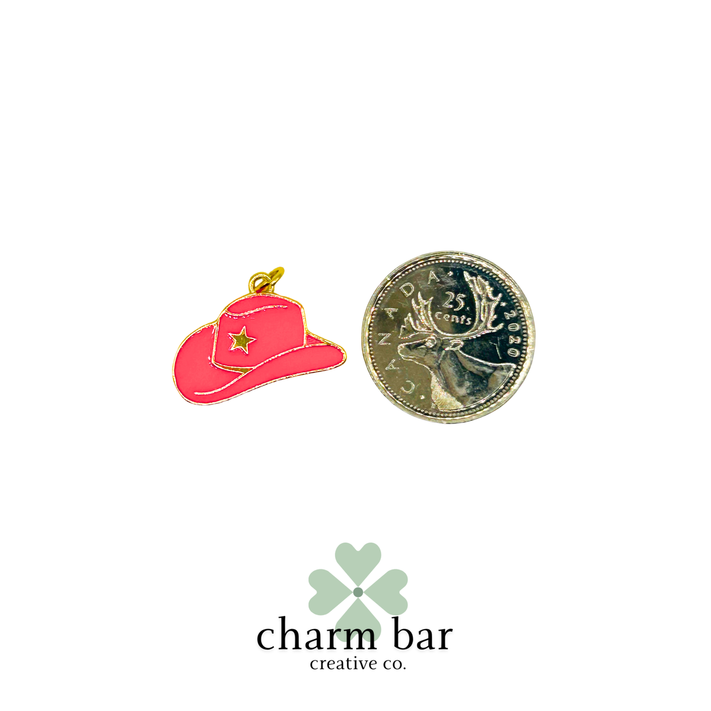 the Charms: Fuchsia Cowboy Hat