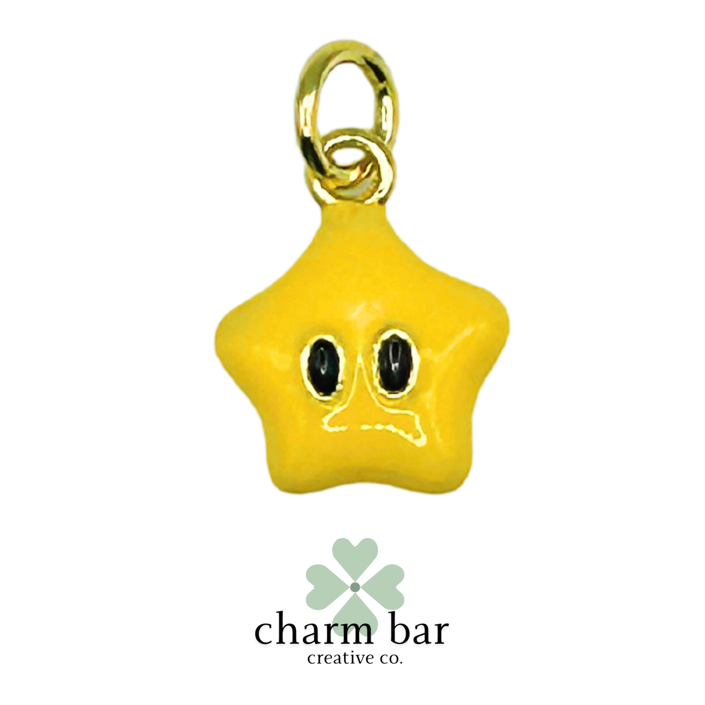 the Charms: 3D Enamel Star