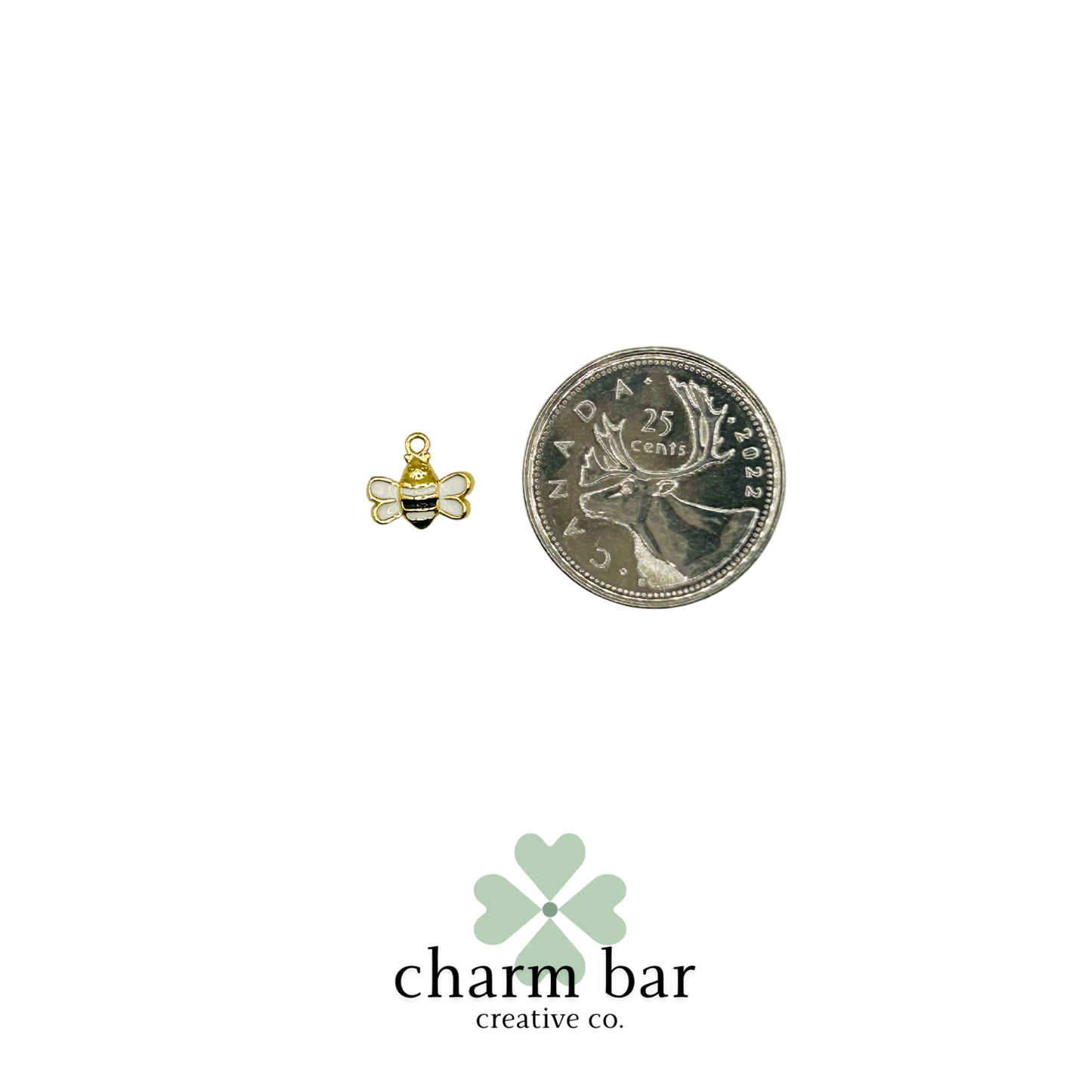 the Charms: Mini Enamel Bee