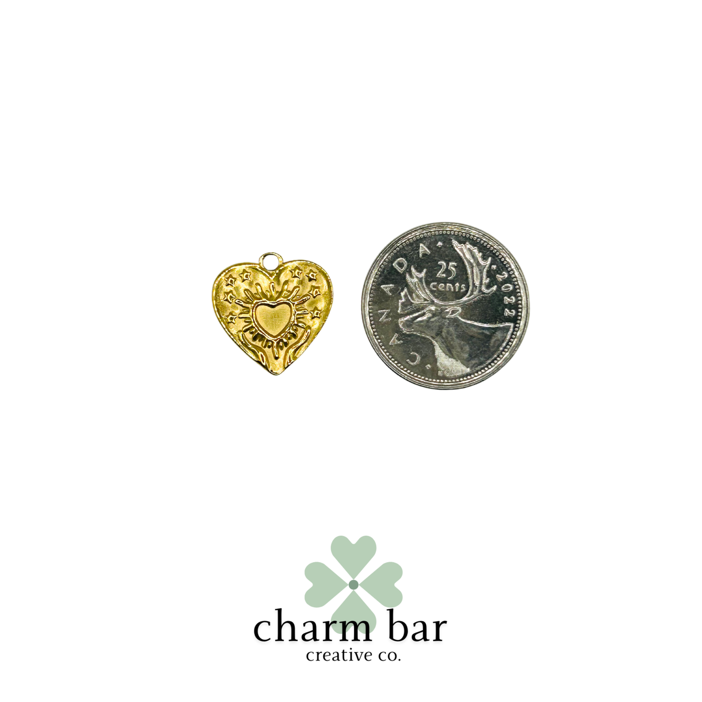 the Charms: Hammered Heart