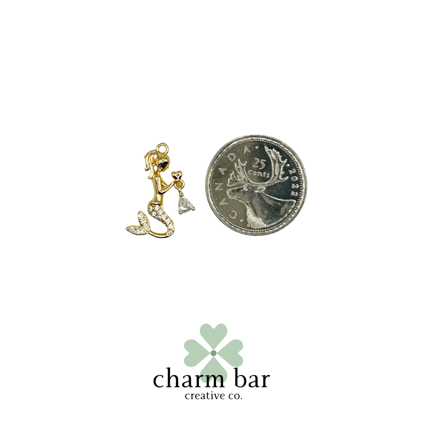 the Charms: Dangling Mermaid