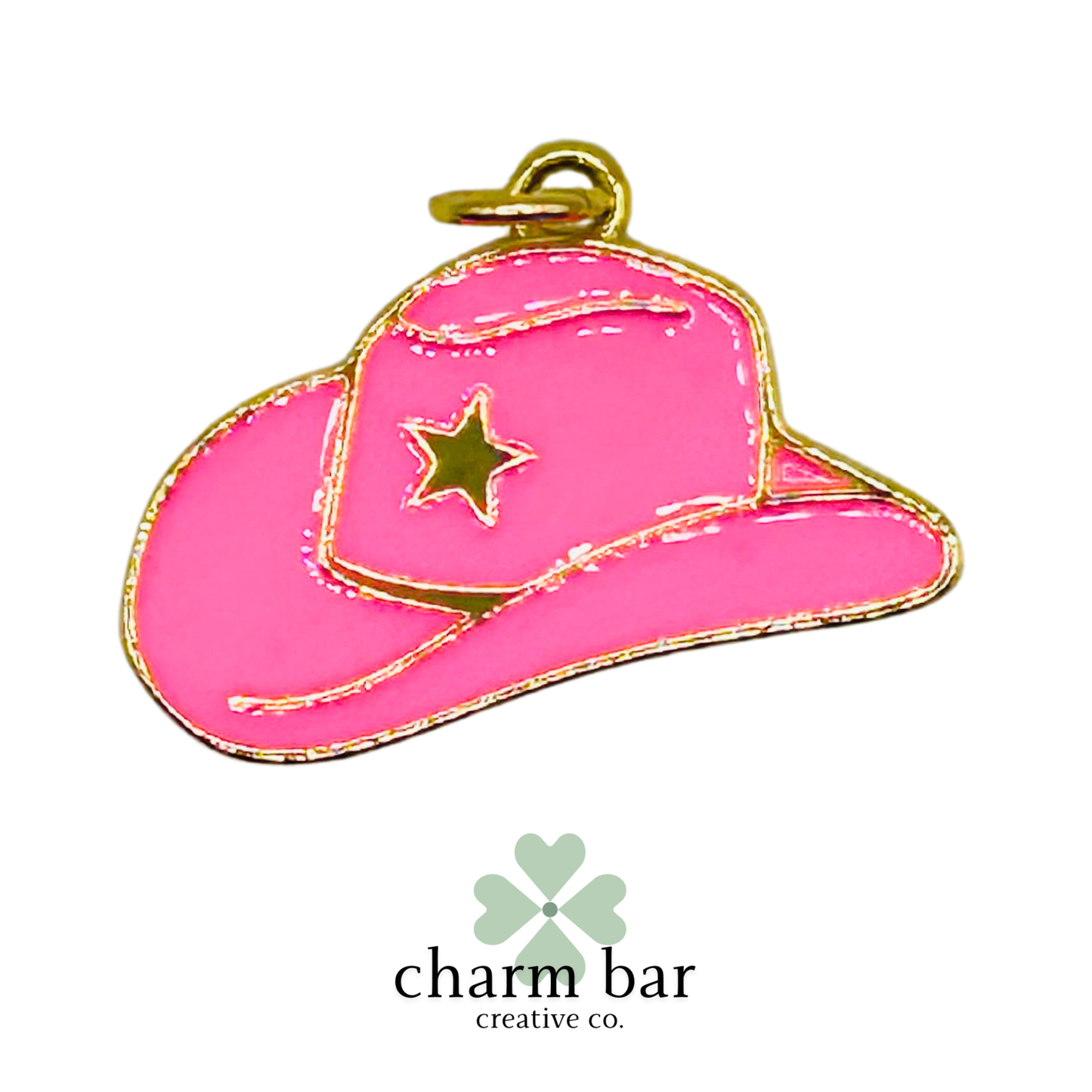 the Charms: Barbie Pink Cowboy Hat