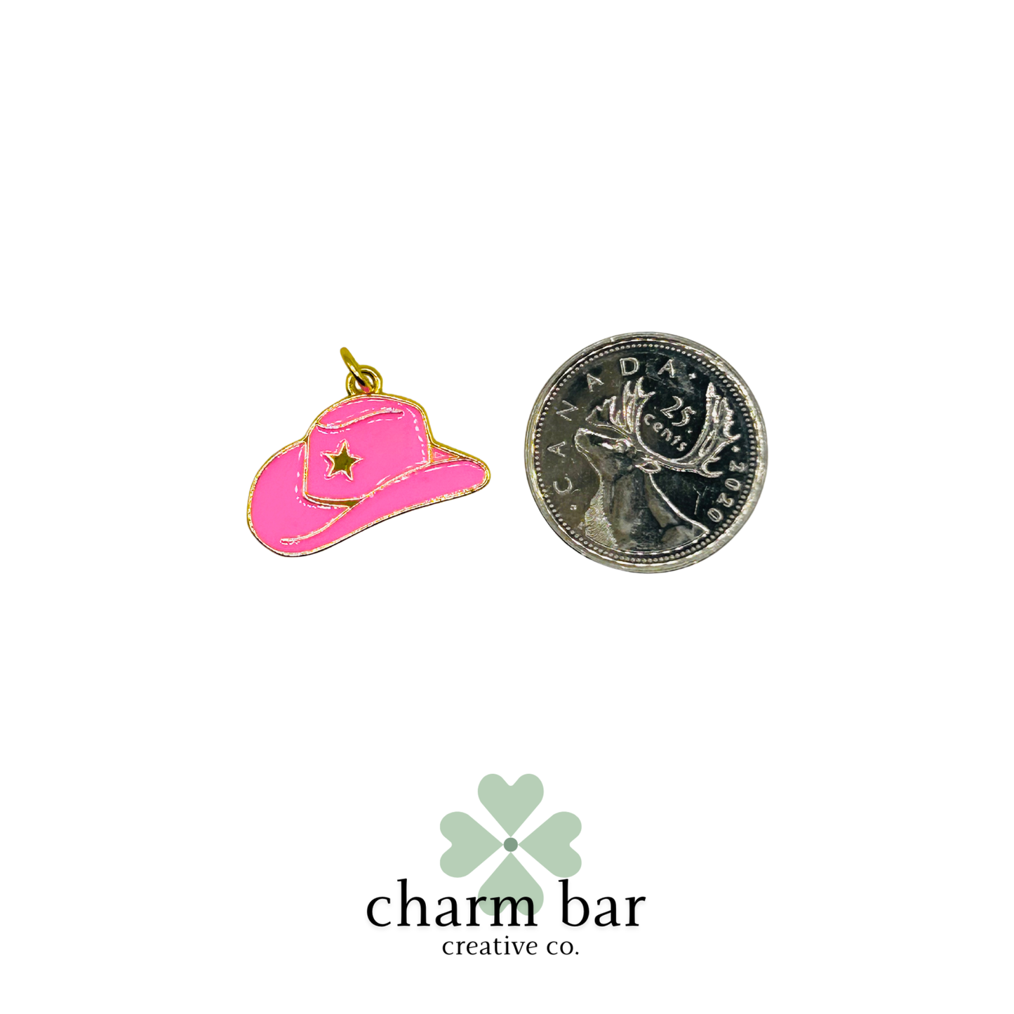 the Charms: Barbie Pink Cowboy Hat